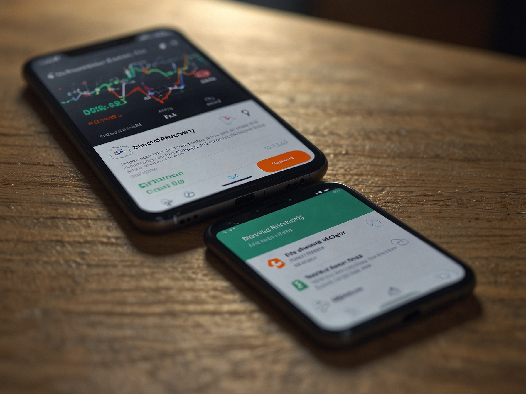 Steps for account recovery with phone and email
