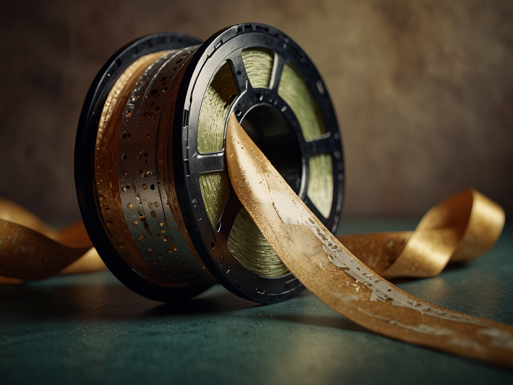 Curation ribbon across top slot titles